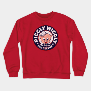 Retro Crewneck Sweatshirt - Retro Piggly Willy by OniSide